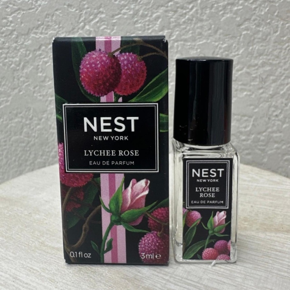 Nest Lychee Rose Eau De Parfum Mini Splash Rollerball, 3ml / 0.1fl.oz